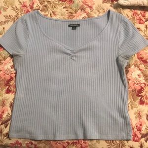 wild fable size medium cropped shirt